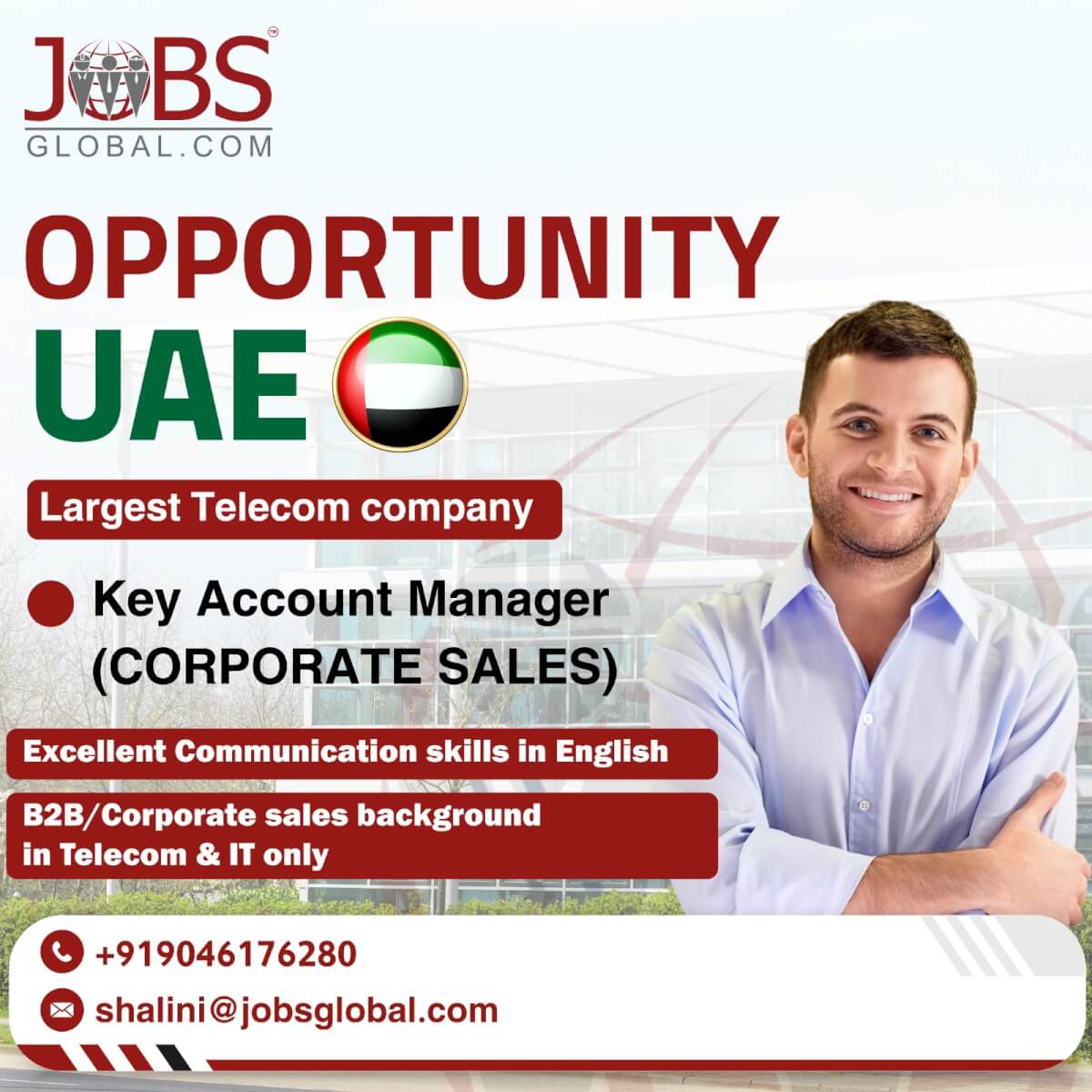 KEY ACCOUNT MANAGER (CORPORATE SALES)