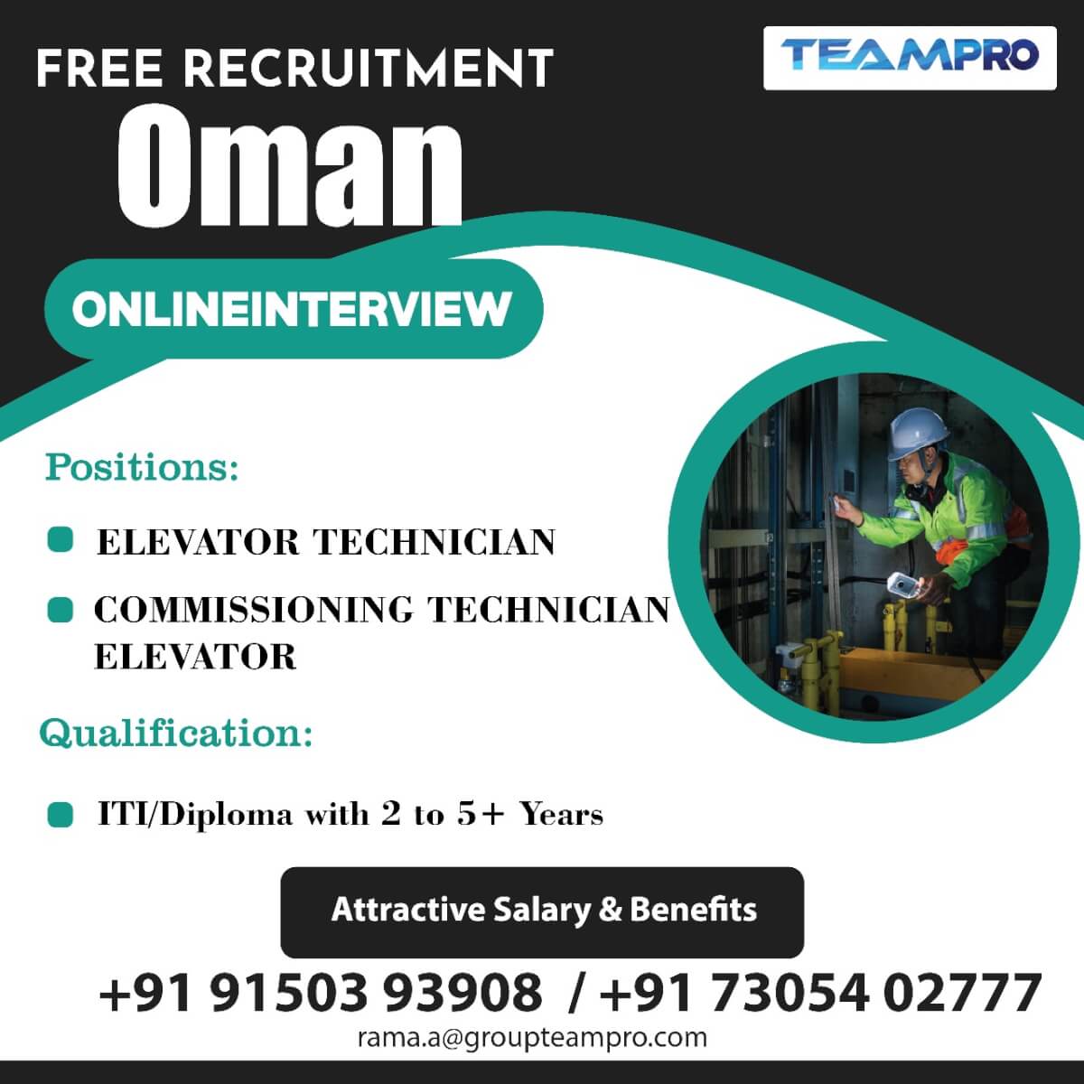 RE: Free Recruitment For Oman