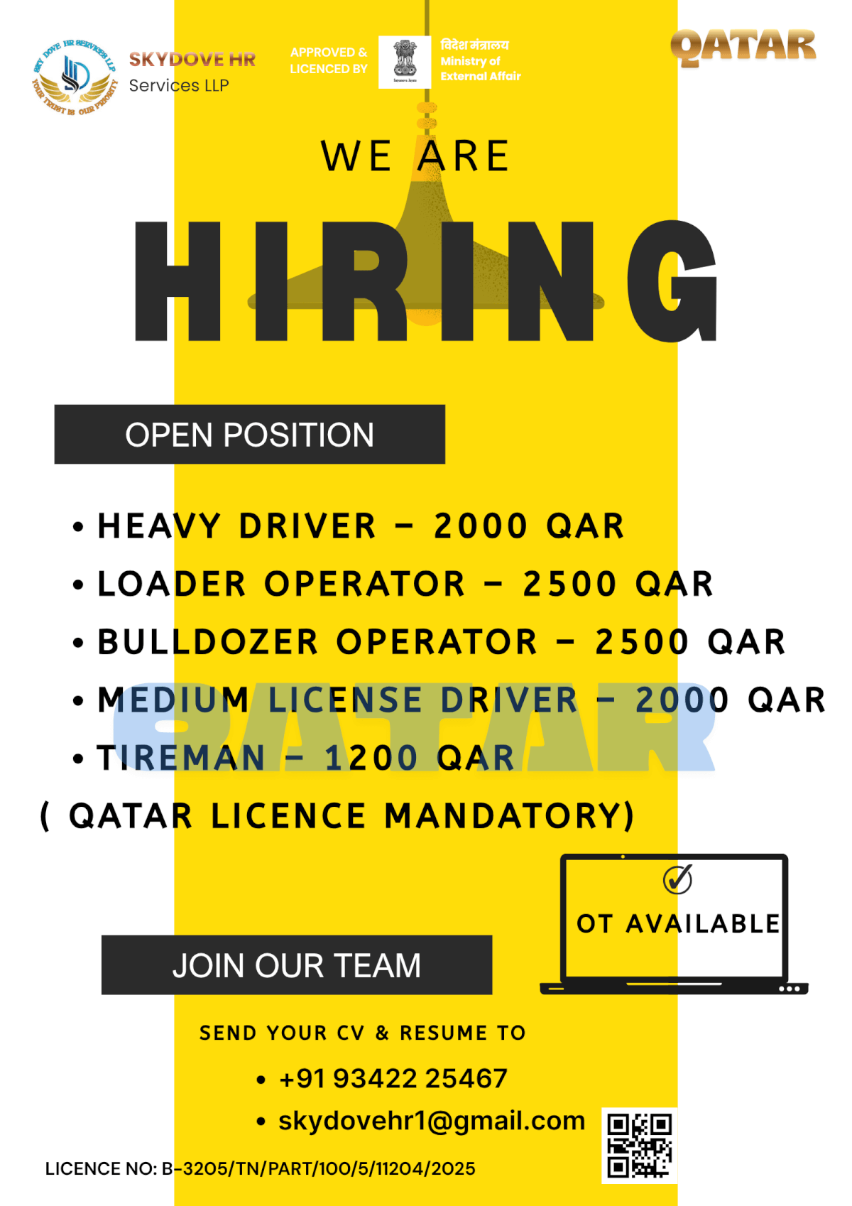 DRIVE YOUR CAREER UPWARD IN QATAR AS DRIVER!! DRIVE YOUR CAREER UPWARD IN QATAR AS DRIVER!!