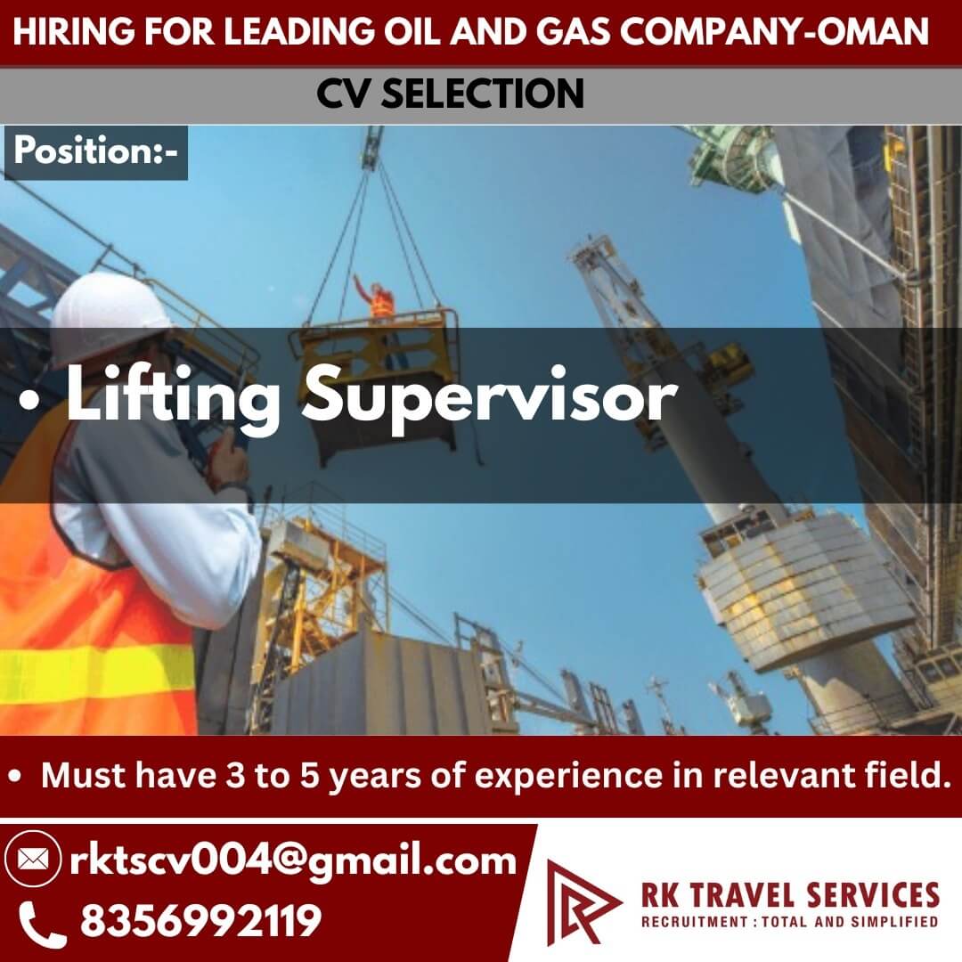 HIRING FOR LEADING  OIL AND GAS COMPANY-OMAN