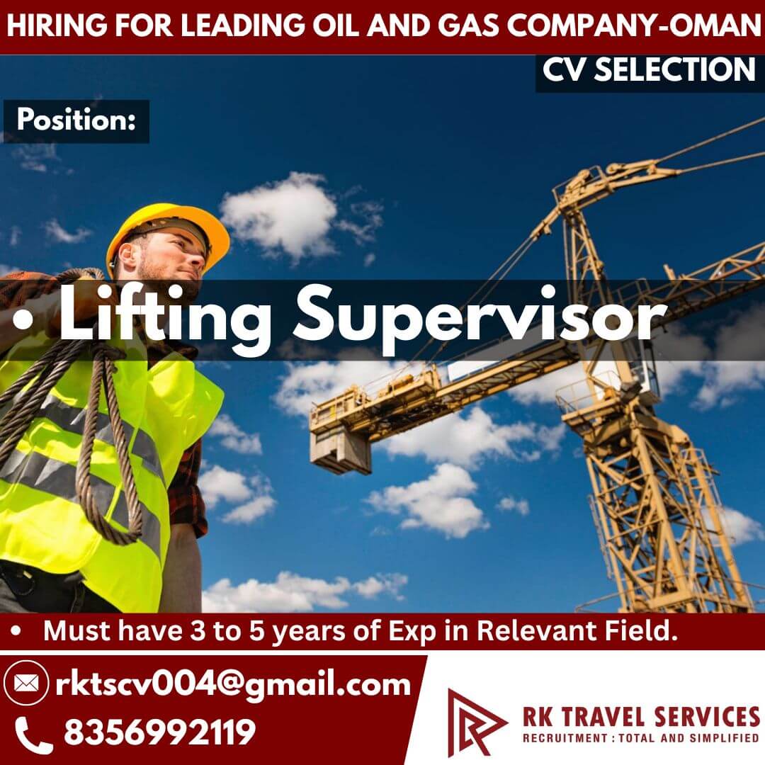 HIRING FOR LEADING OIL AND GAS COMPANY OMAN