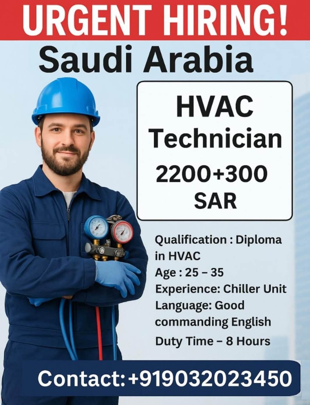 Hiring for Maintenance Company - Saudi Arabia Hiring for Maintenance Company - Saudi Arabia