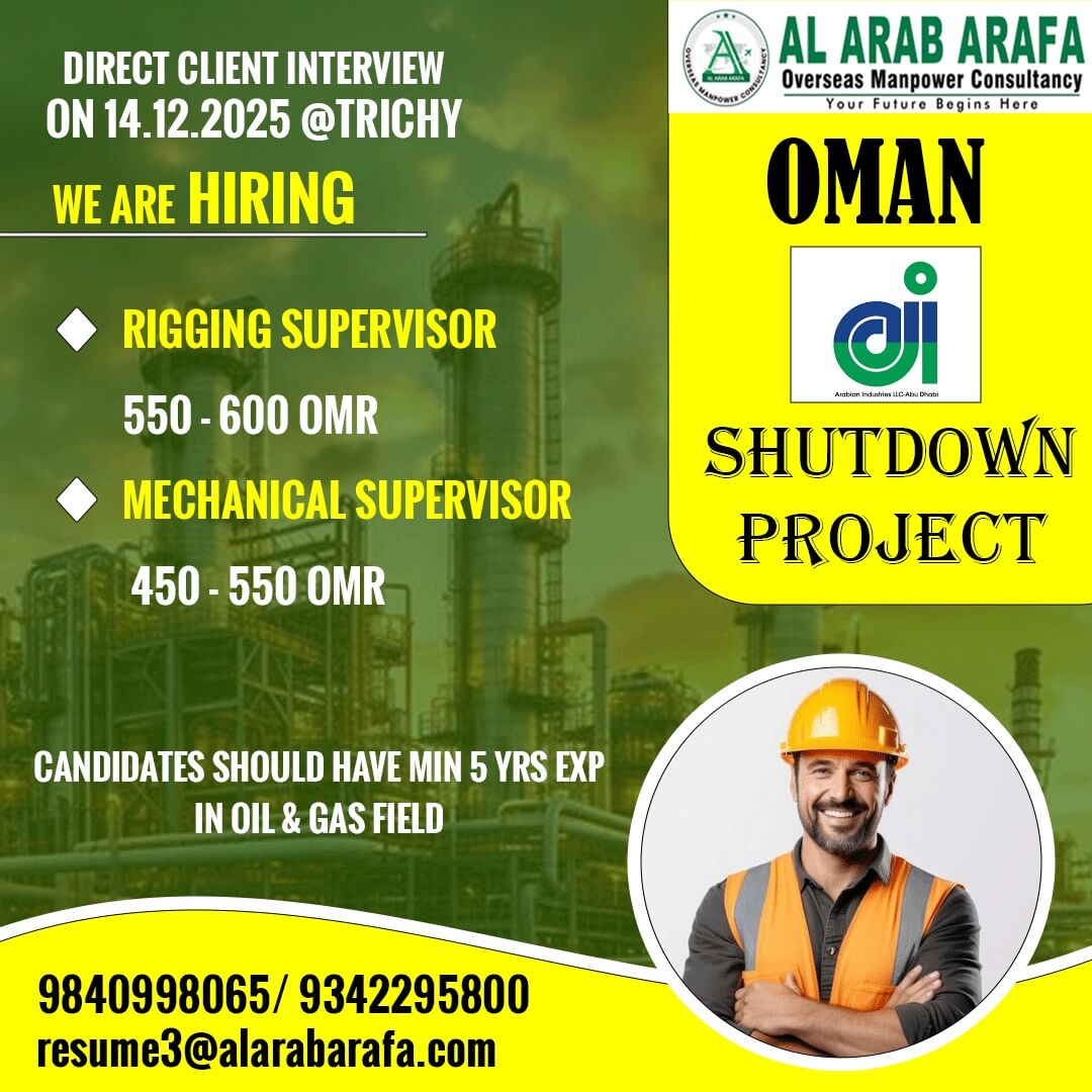 DIRECT CLIENT INTERVIEW ON 14.12.2025 @TRICHY DIRECT CLIENT INTERVIEW ON 14.12.2025 @TRICHY