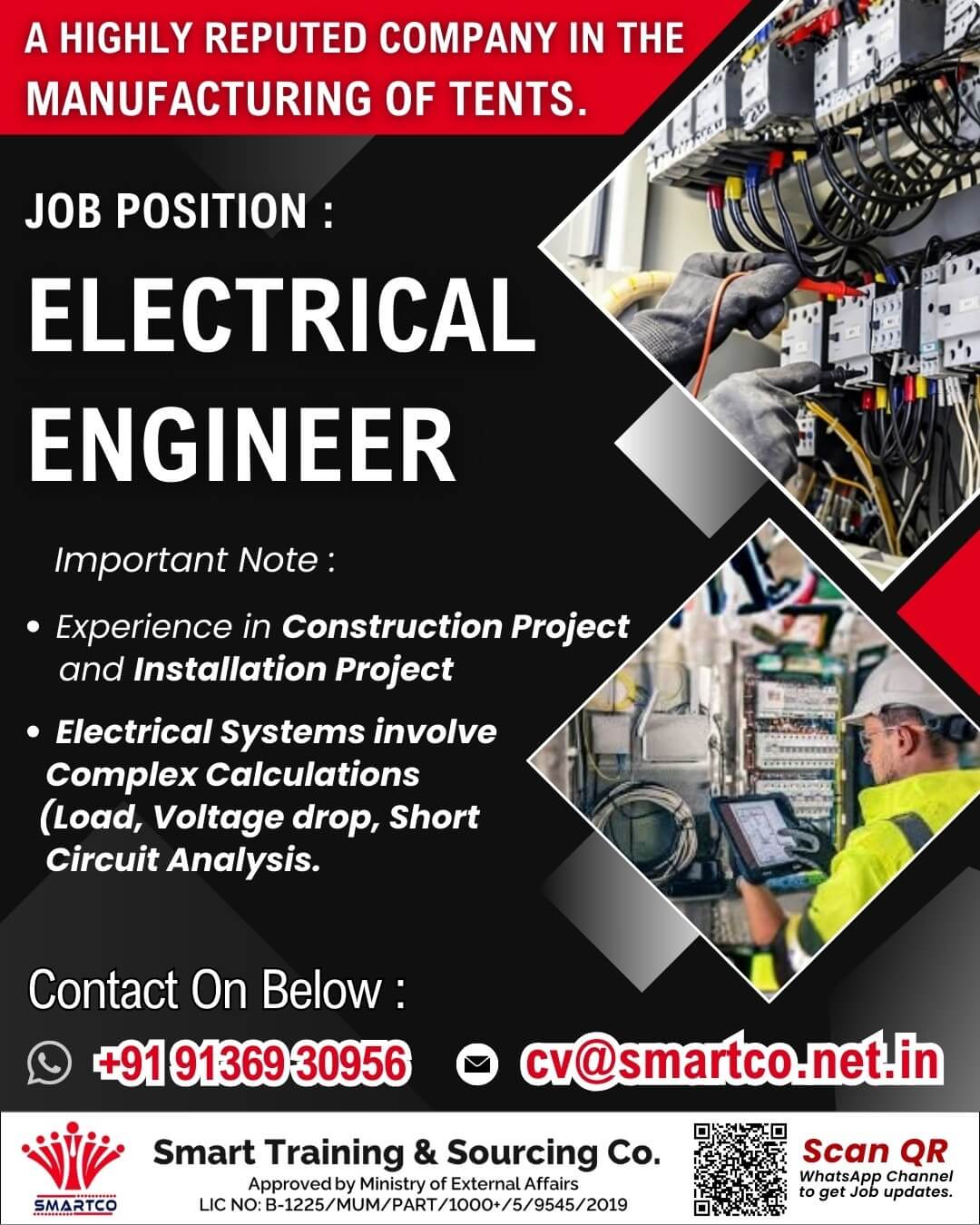 A HIGHLY REPUTED COMPANY IN THE MANUFACTURING OF TENTS.