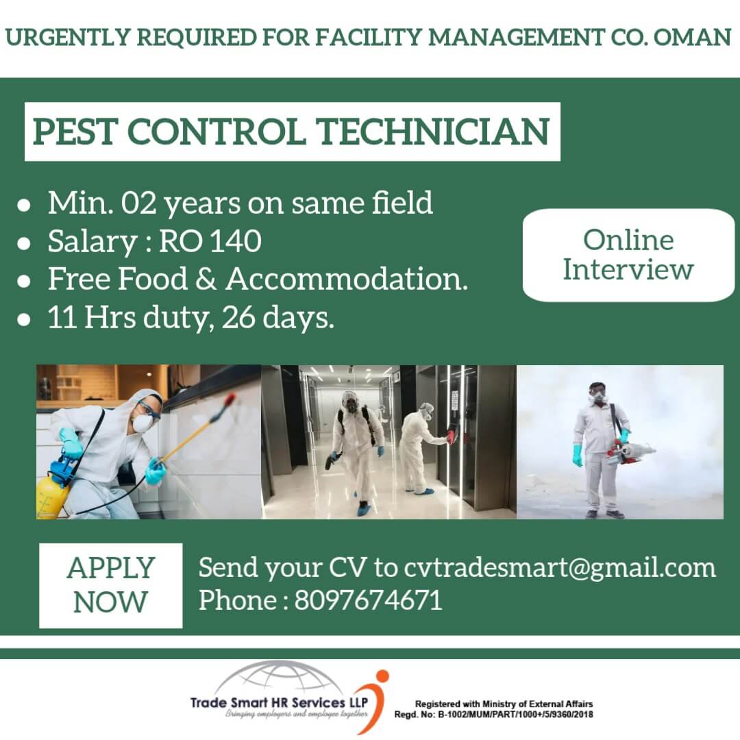 PEST CONTROL TECHNICIAN