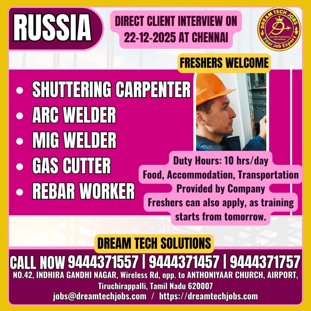 RUSSIA-FRESHERS WELCOME
