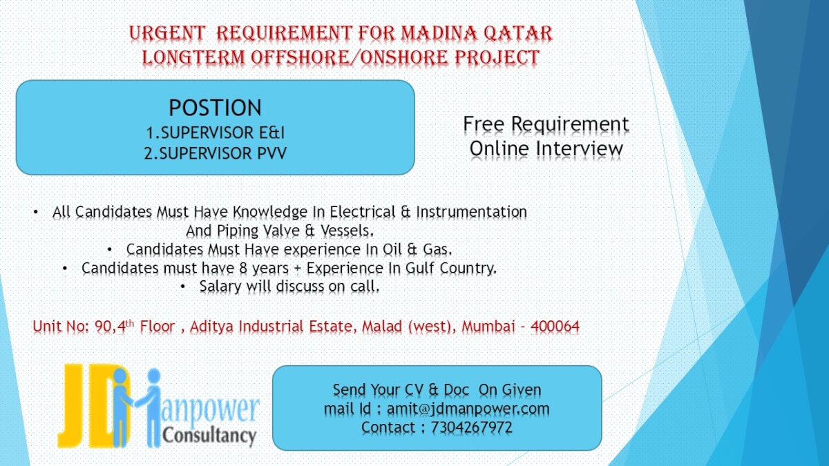 MADINA REQUIREMENT FOR OFFSHORE/ONSHORE ROTATIONAL MADINA REQUIREMENT FOR OFFSHORE/ONSHORE ROTATIONAL