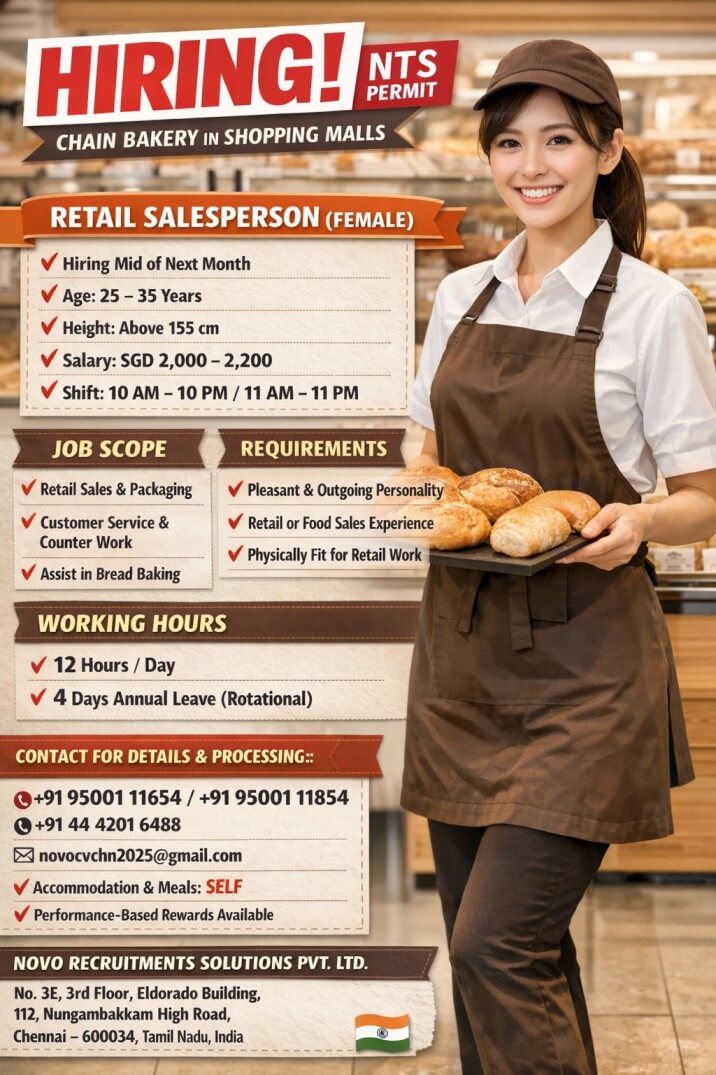 Retail Salesperson (Female Only) Retail Salesperson (Female Only)