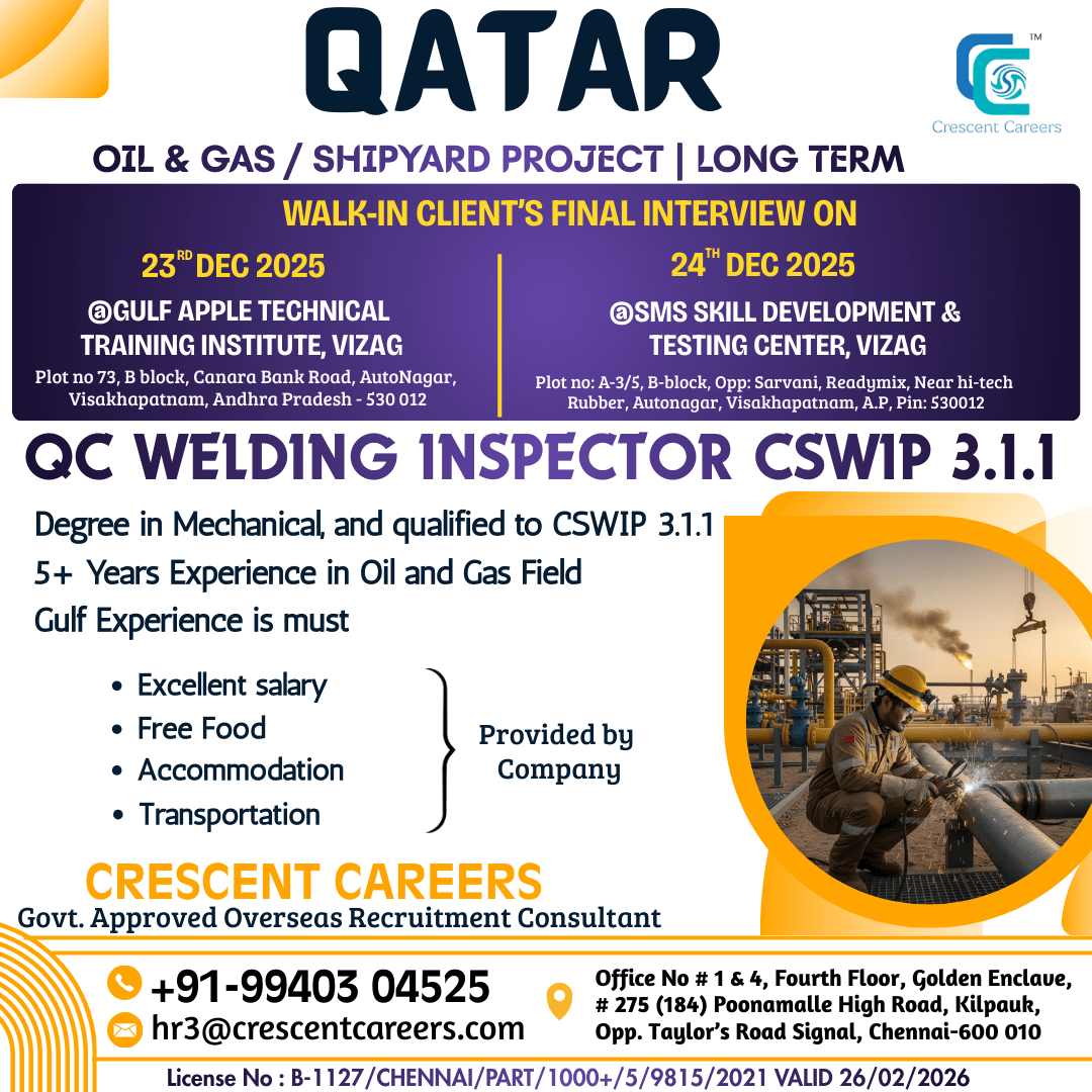 QC WELDING INSPECTOR 3.1.1