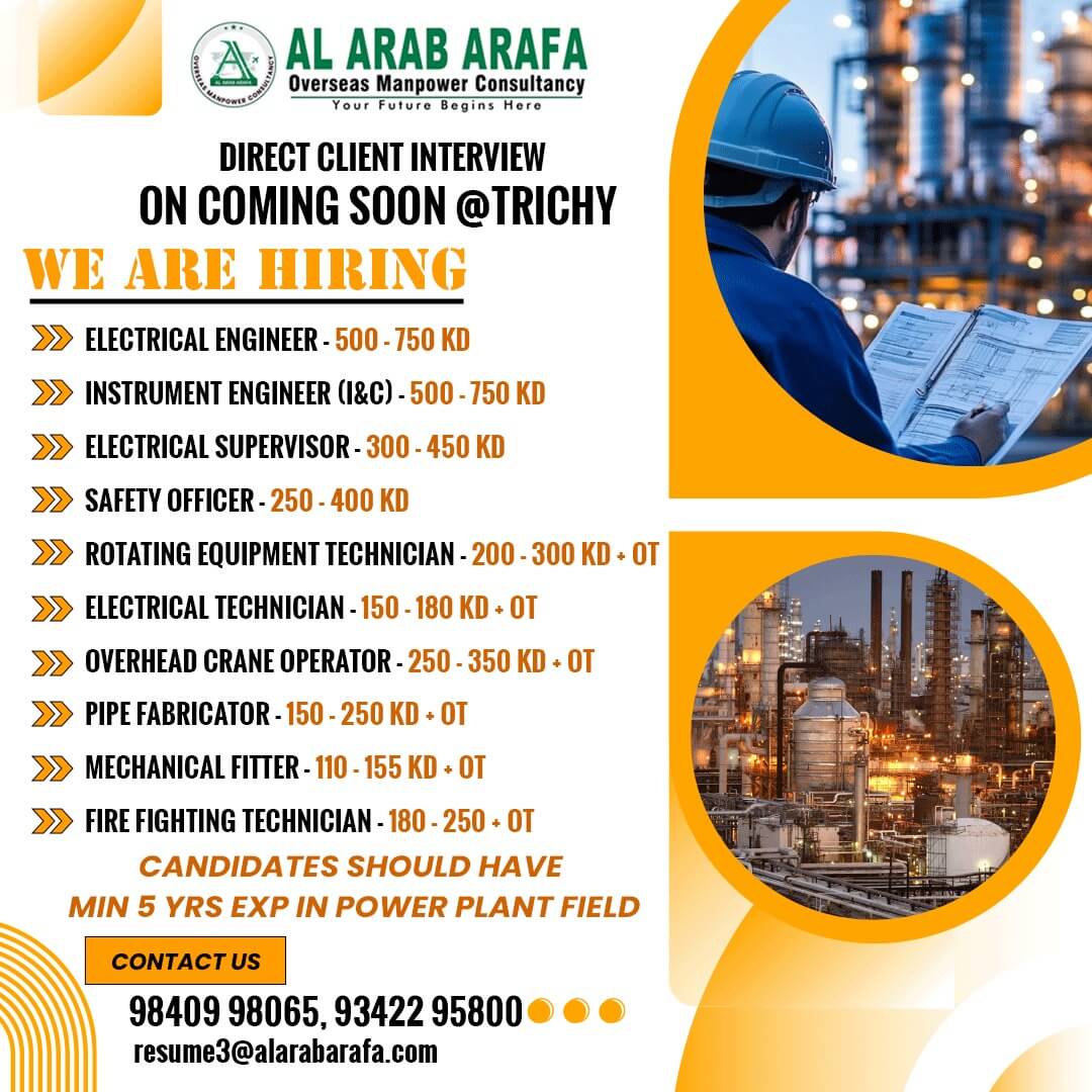 DIRECT CLIENT INTERVIEW ON COMING SOON@ TRICHY