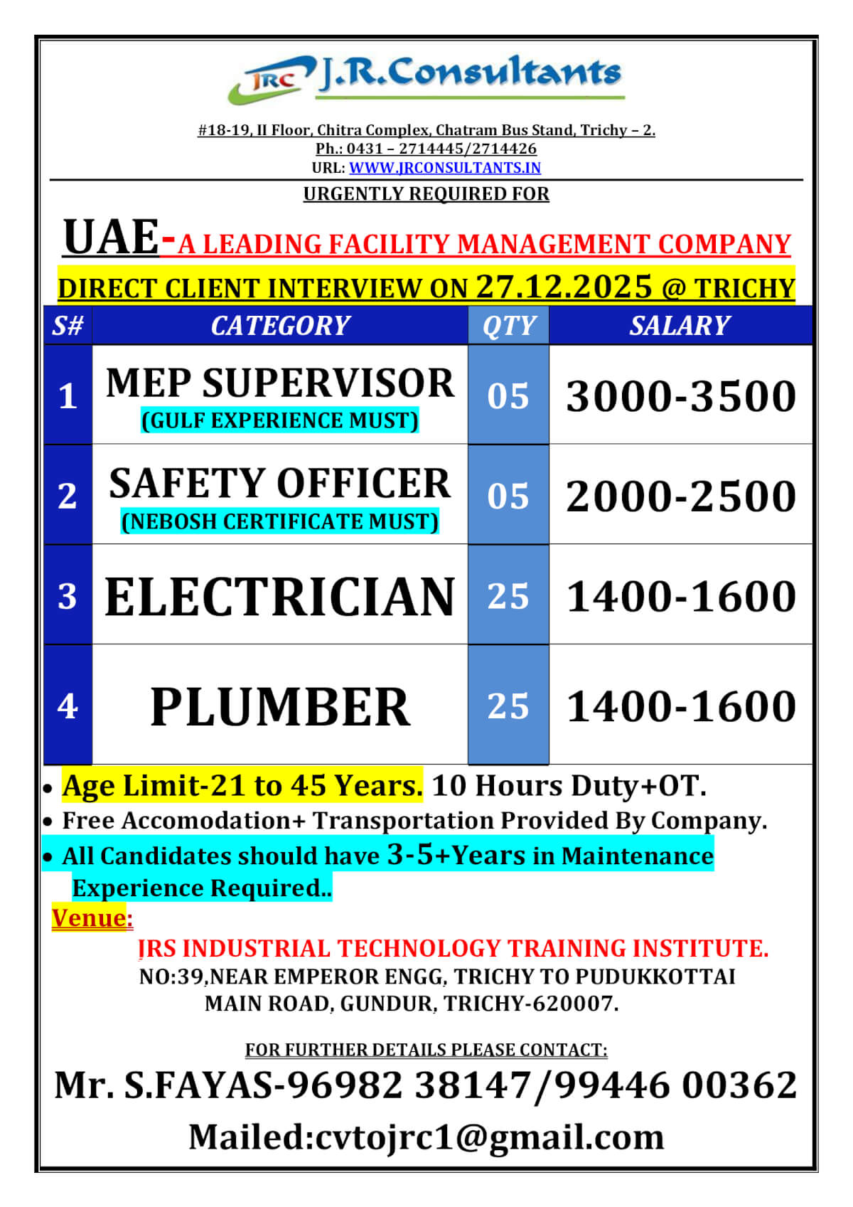 DUBAI A LEADING FACILITY MANAGEMENT COMPANY