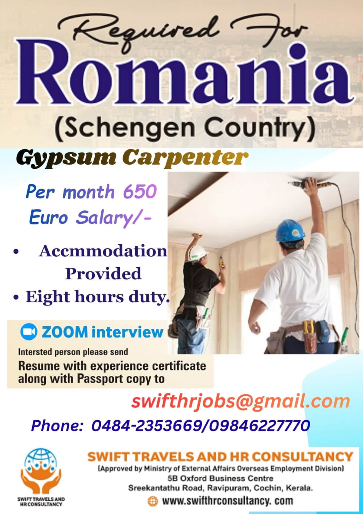 GYPSUM CARPENTER