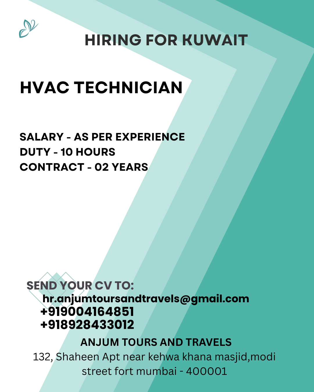Hiring for Kuwait