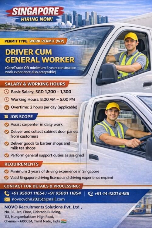 Driver cum General Worker