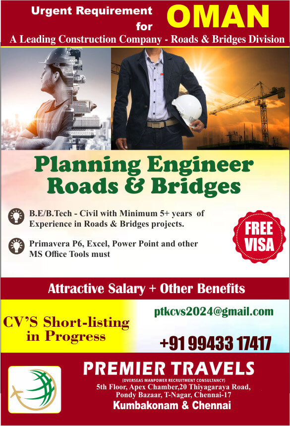 Planning Engineer Road