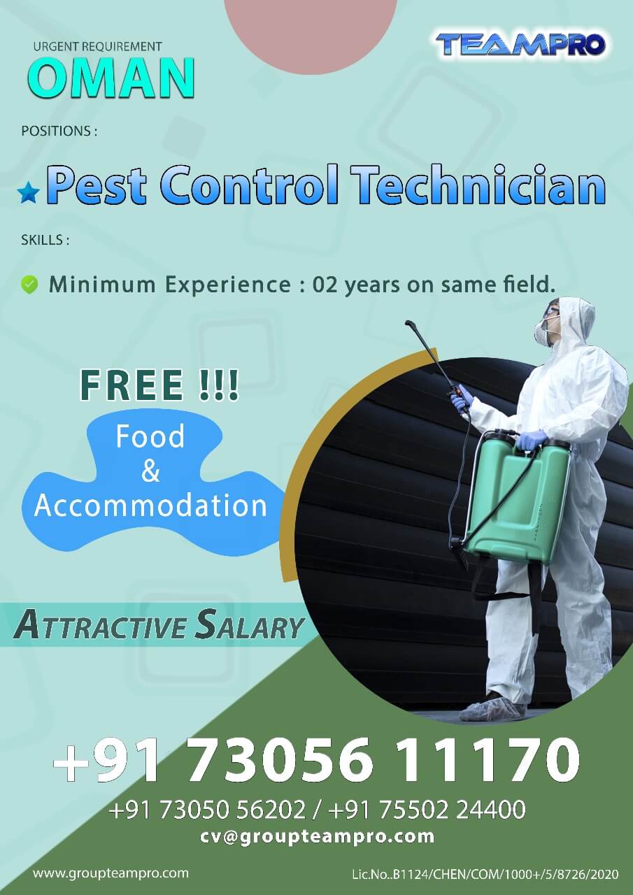 Pest Control Technician