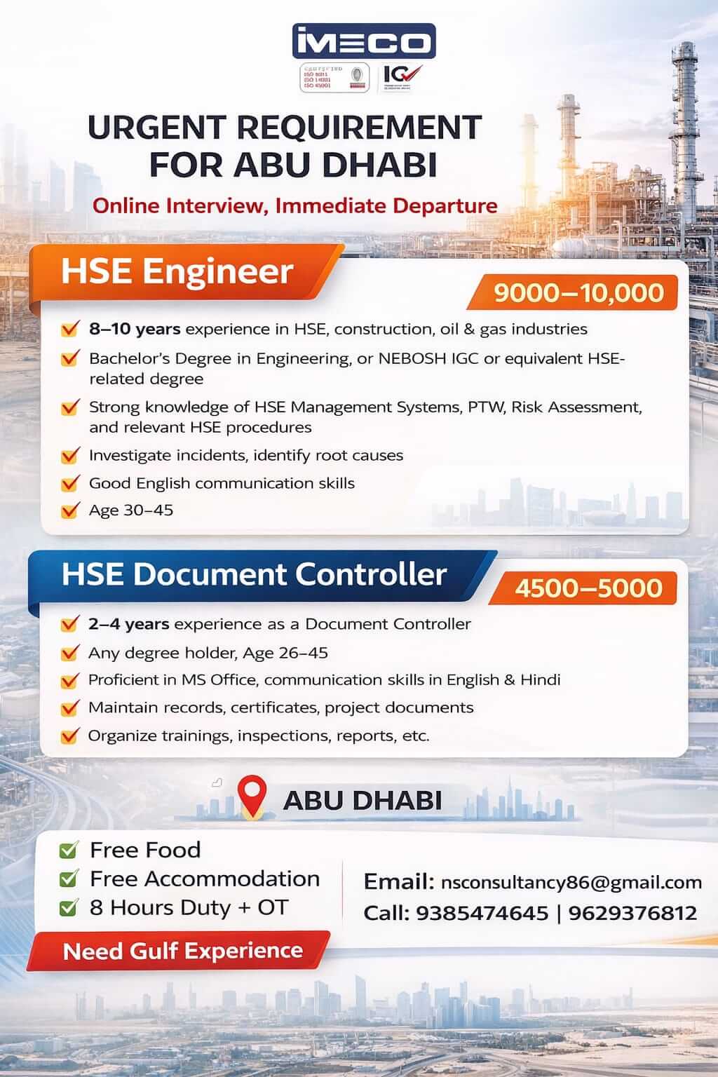 LEADING IMECO COMPANY