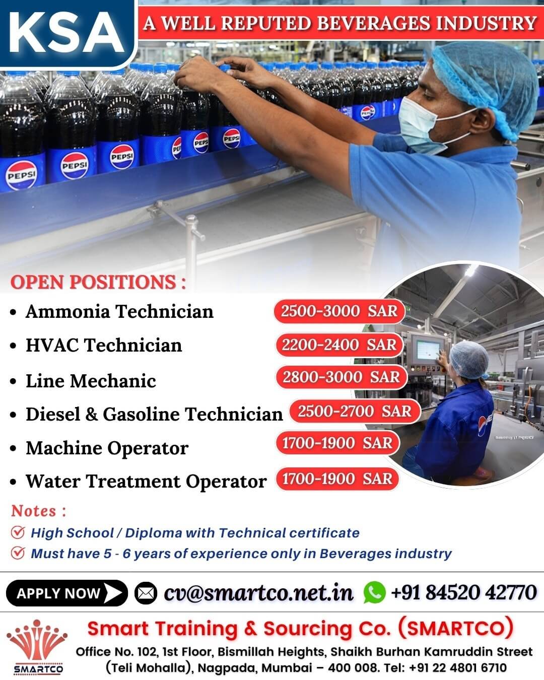 A WELL REPUTED BEVERAGES INDUSTRY