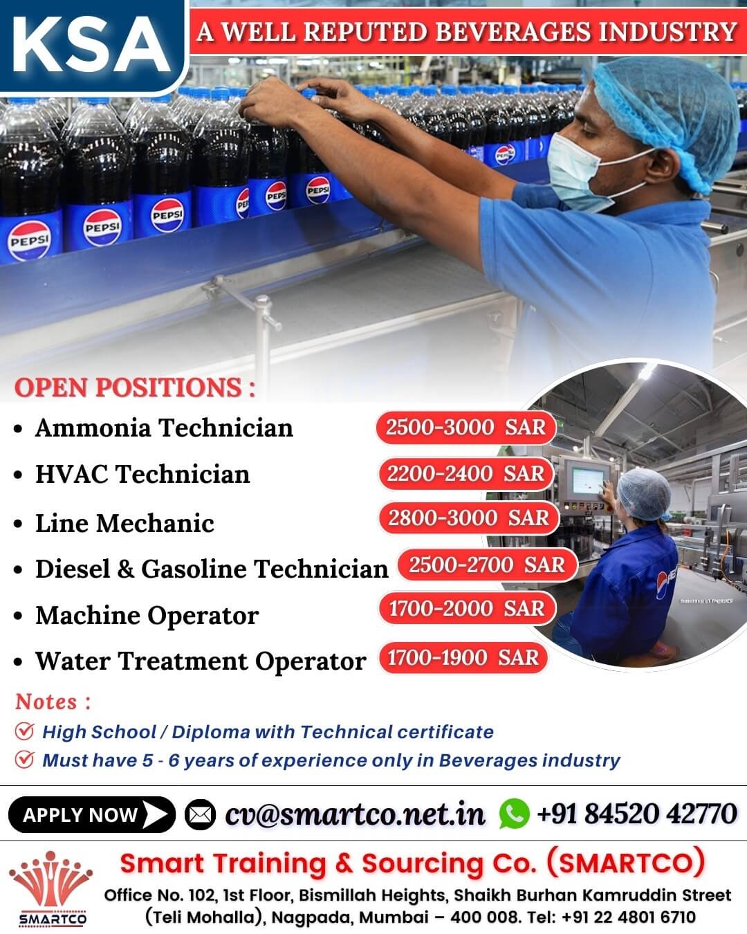 A WELL REPUTED BEVERAGES INDUSTRY