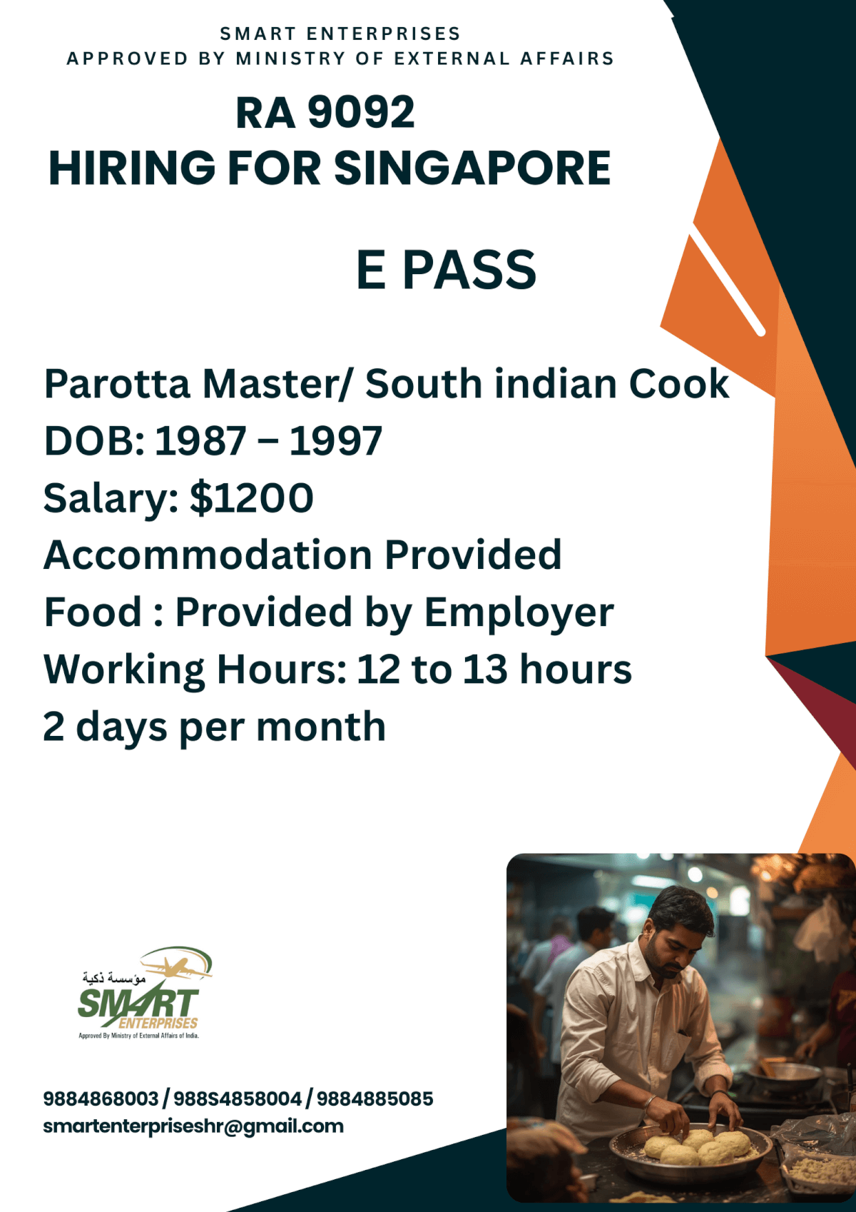 HIRING FOR SINGAPORE HIRING FOR SINGAPORE