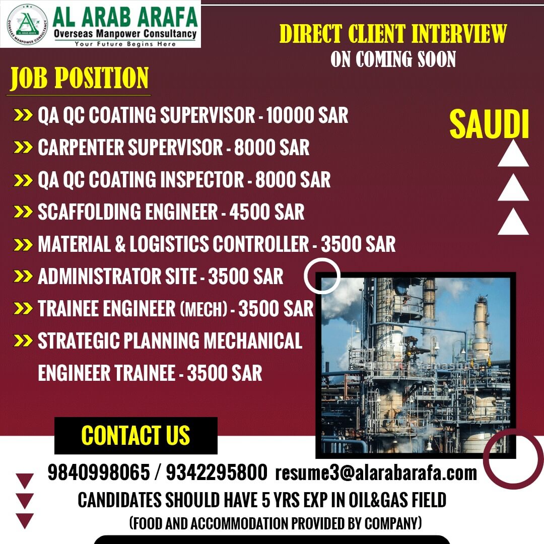 DIRECT CLIENT INTERVEW ON COMING SOON @ TRICHY