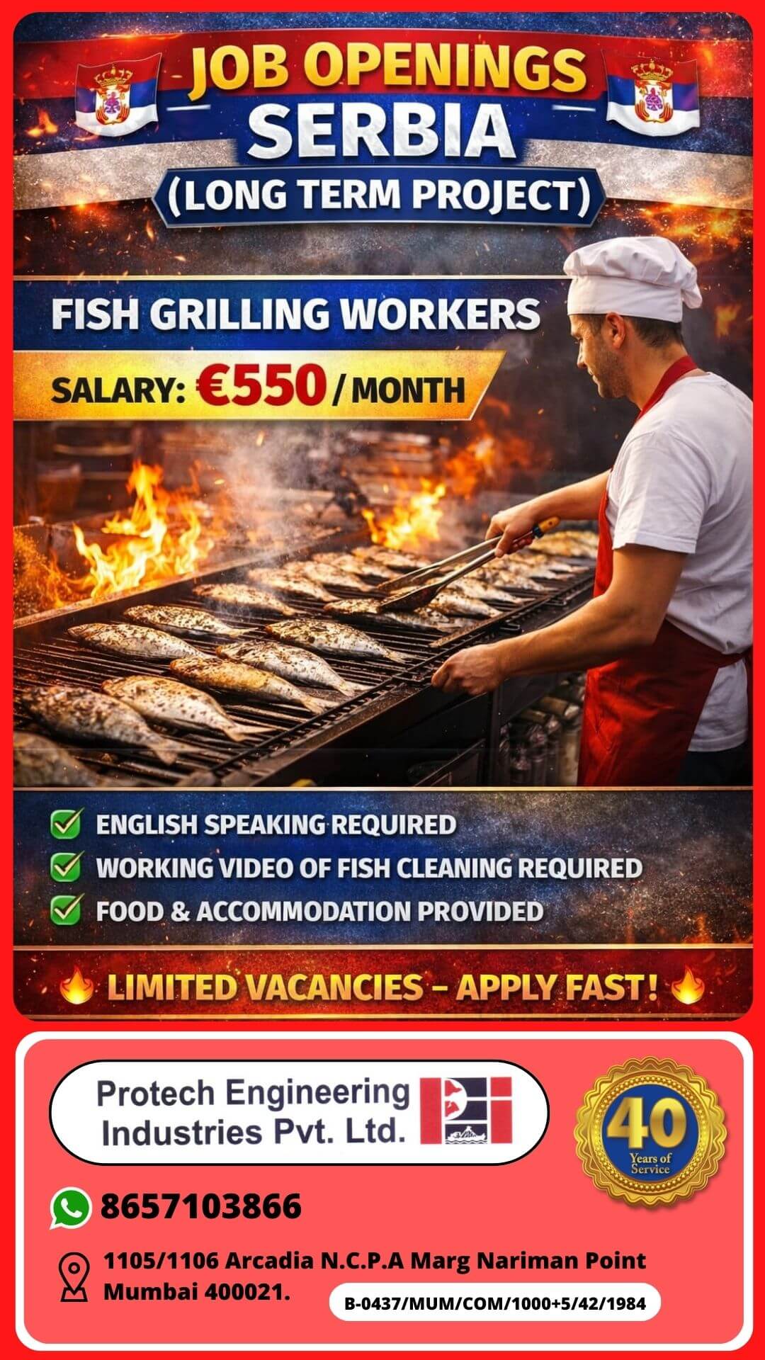 Requirement for Serbia long Term project