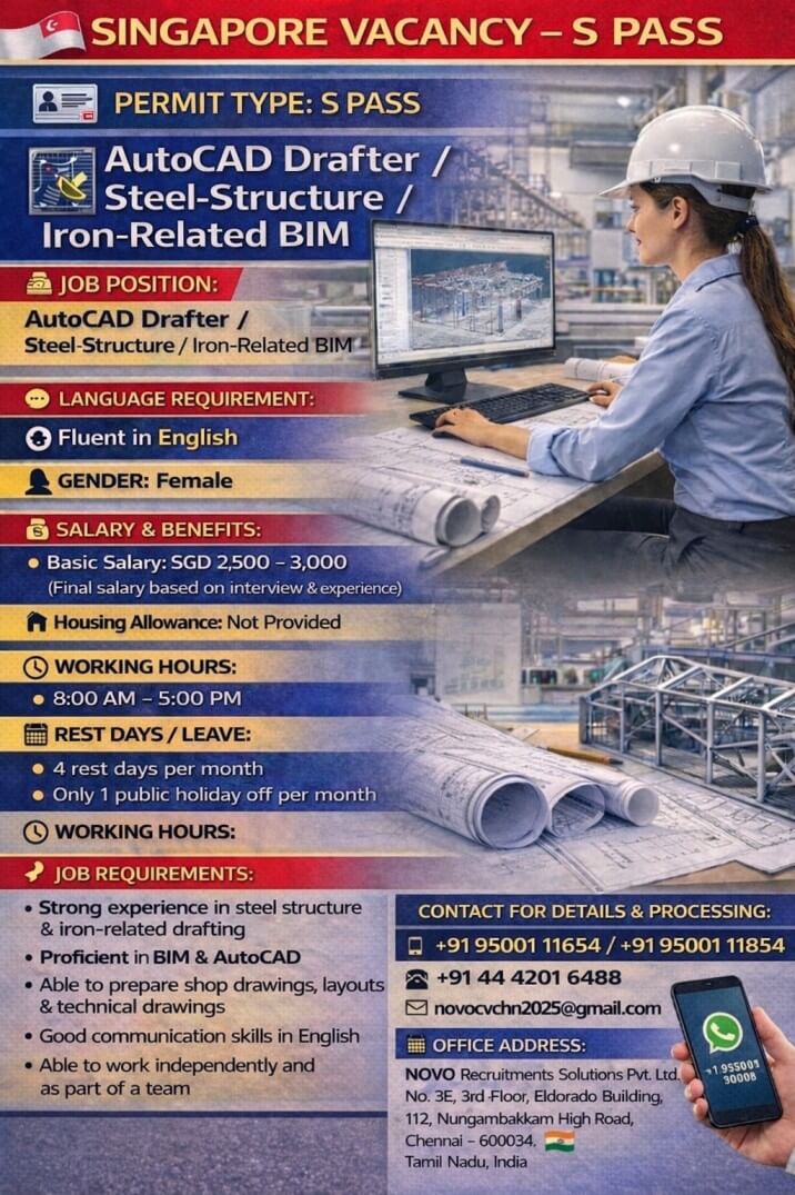 AutoCAD Drafter / Steel Structure / Iron-Related BIM
