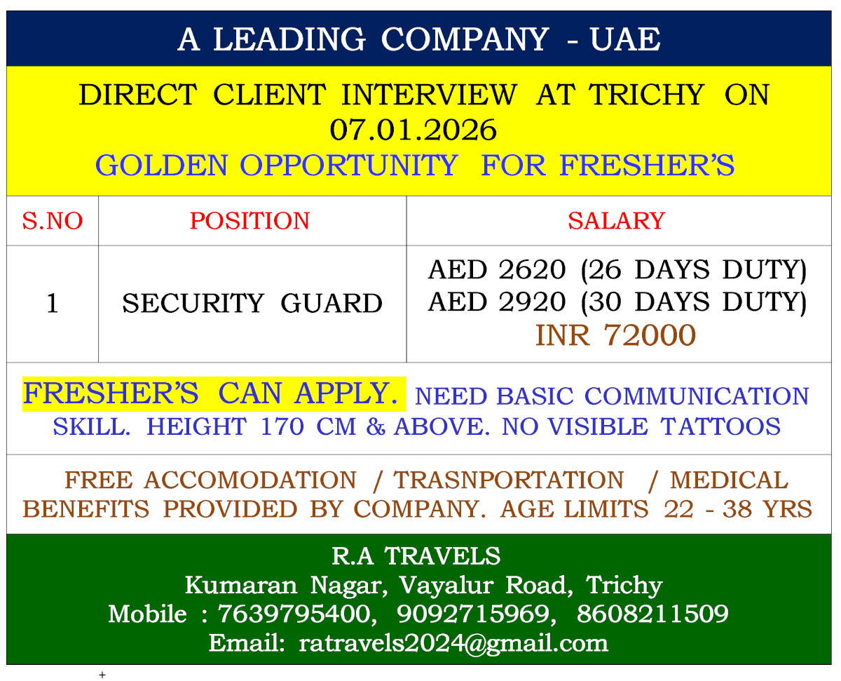 A LEADING COMPANY - UAE
