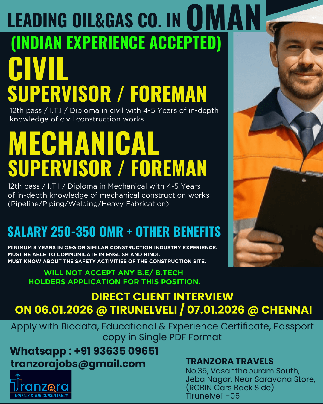 OIL AND GAS JOBS IN OMAN OIL AND GAS JOBS IN OMAN
