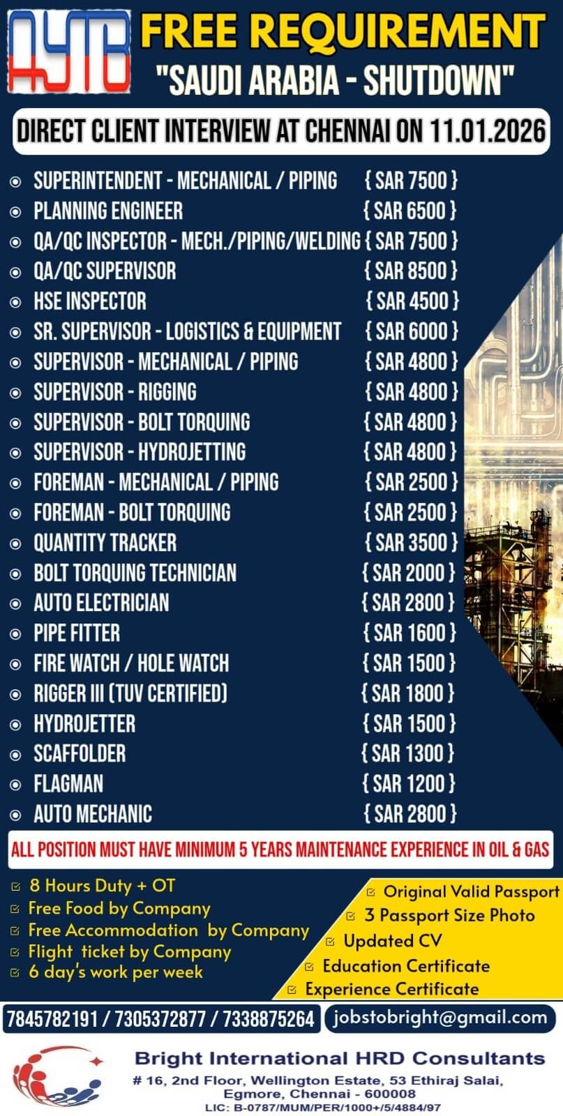 FREE REQUIREMENT FOR SAUDI ARABIA FREE REQUIREMENT FOR SAUDI ARABIA