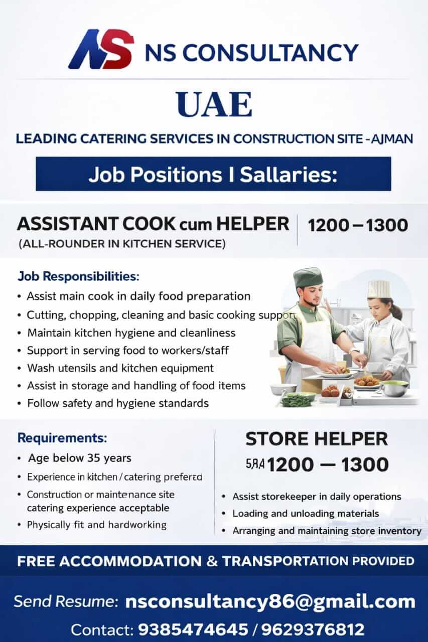 LEADING CATERING SERVICES IN CONSTRUCTION COMPANY