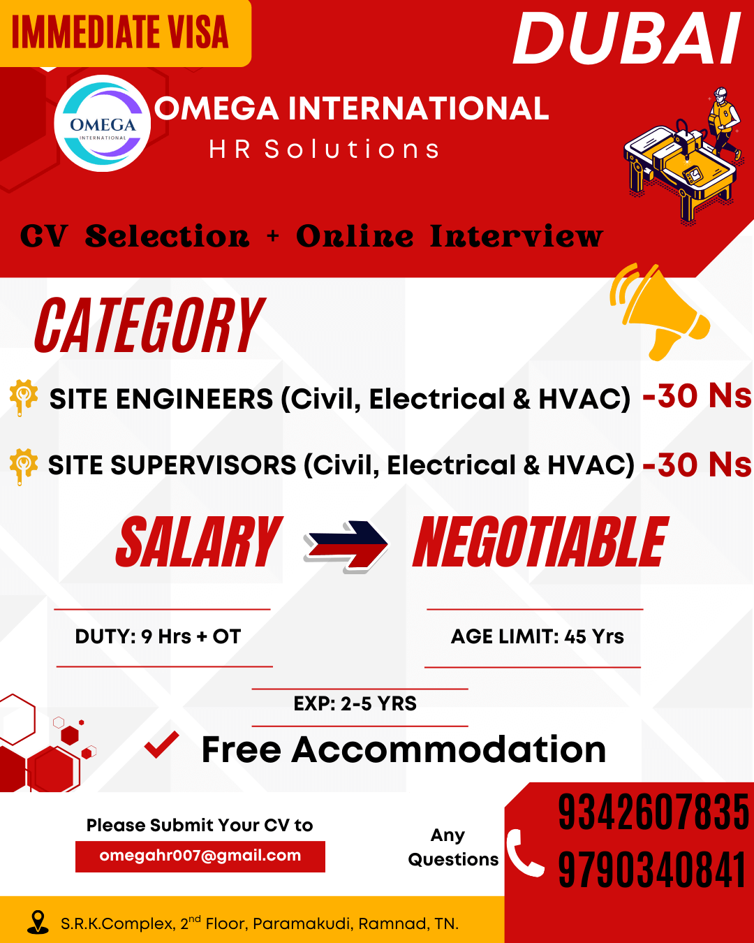 URGENTLY WANTED FOR DUBAI URGENTLY WANTED FOR DUBAI