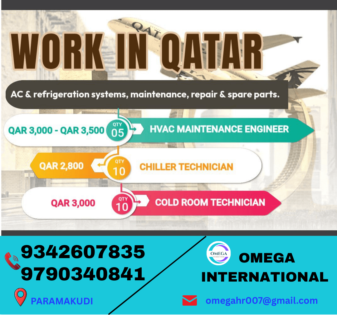 RECRUITMENT FOR QATAR