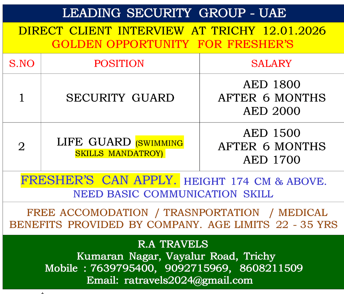 LEADING SECURITY GROUP - UAE