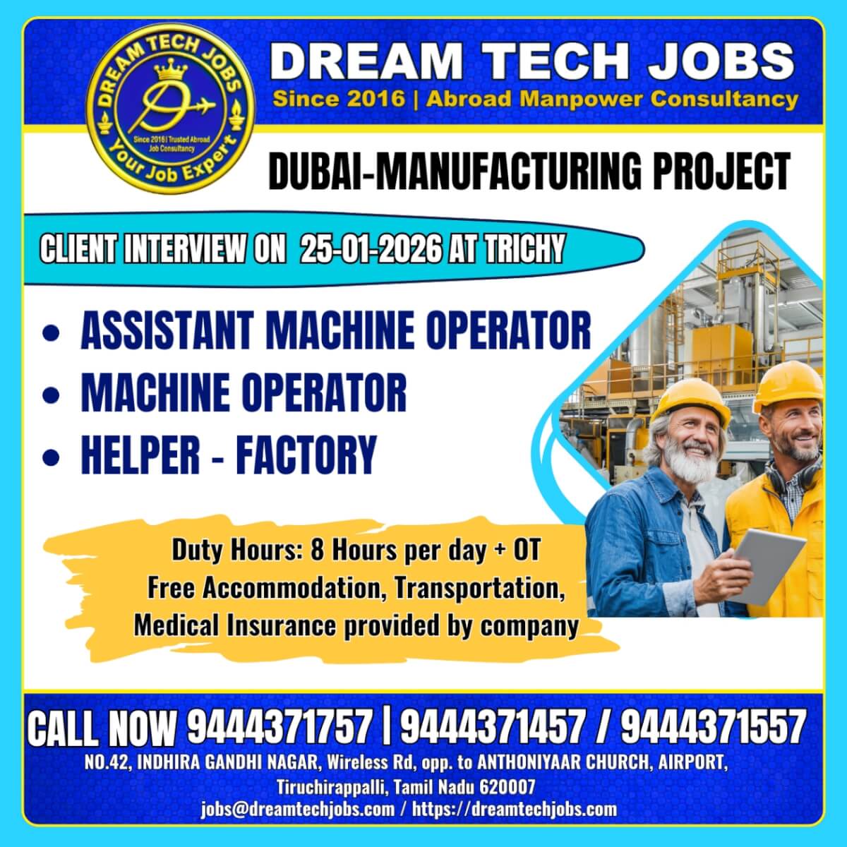DREAM TECH JOBS WELCOMES YOU !!!