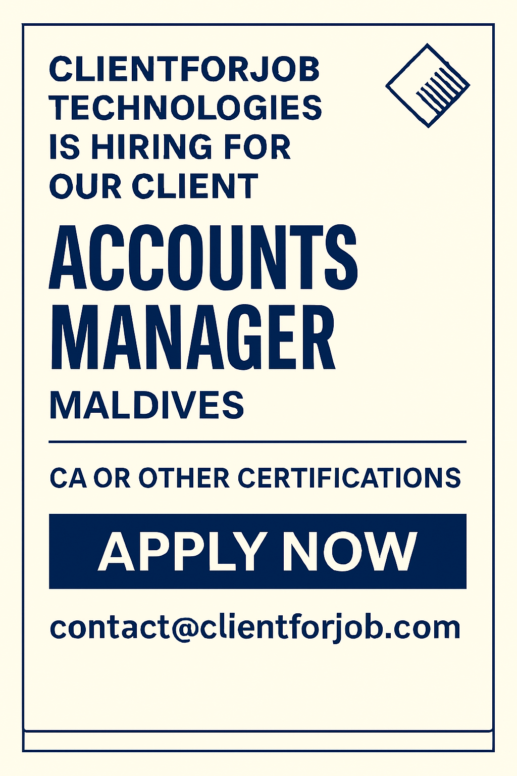 accounts manager
