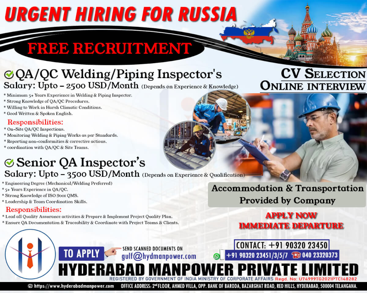 Hiring for Russia