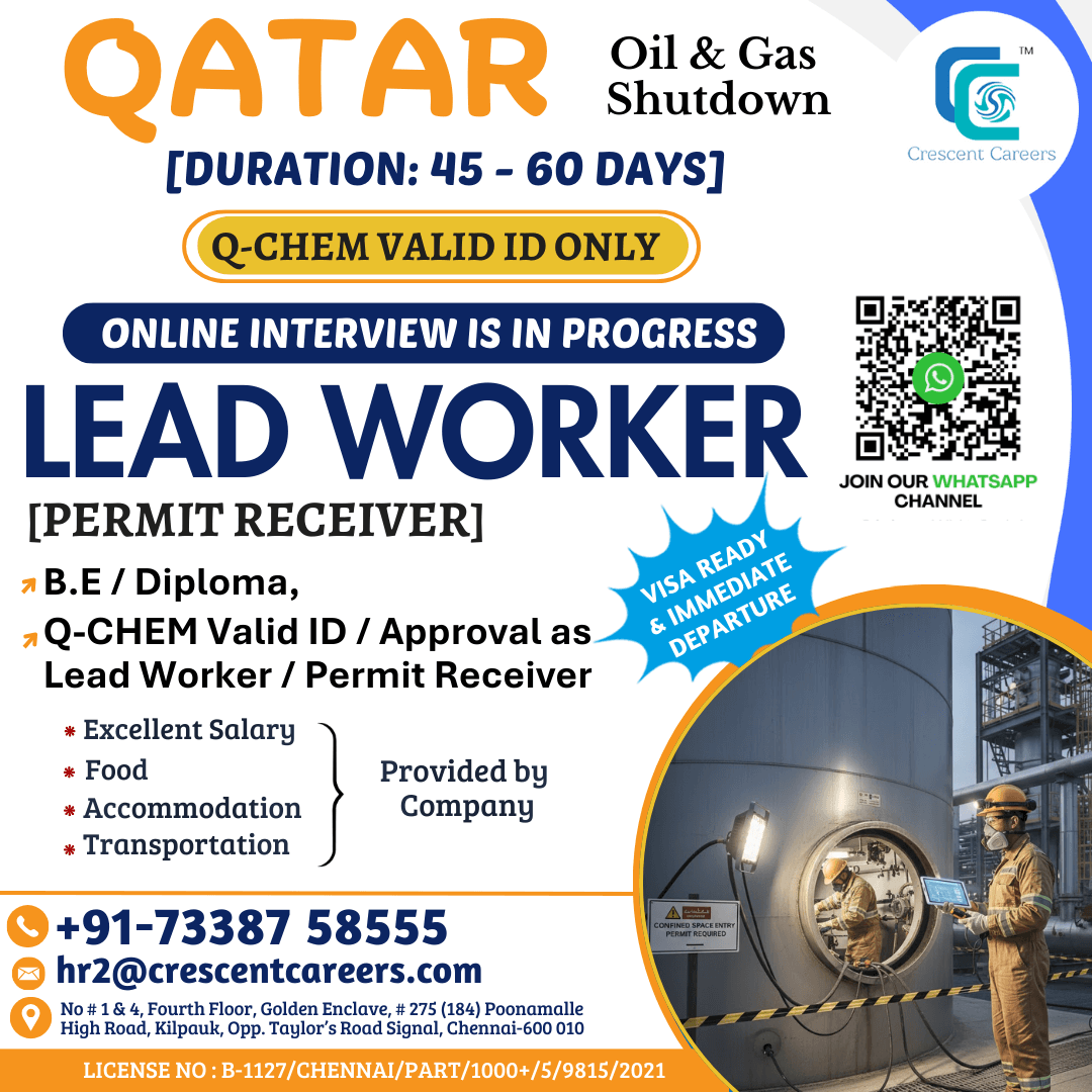 LEAD WORKER [PERMIT RECEIVER]