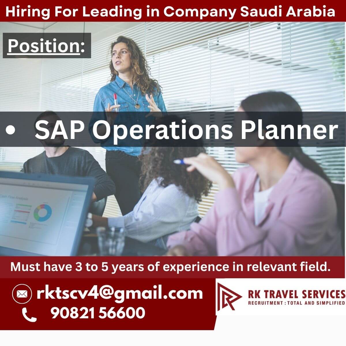 Hiring For Leading Company in Saudi Arabia