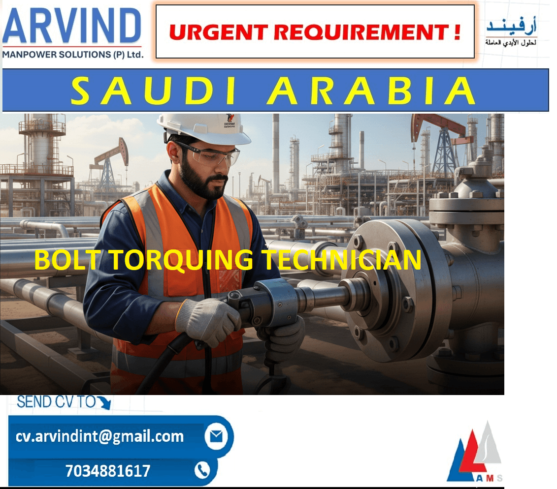 Bolt Torquing Technician