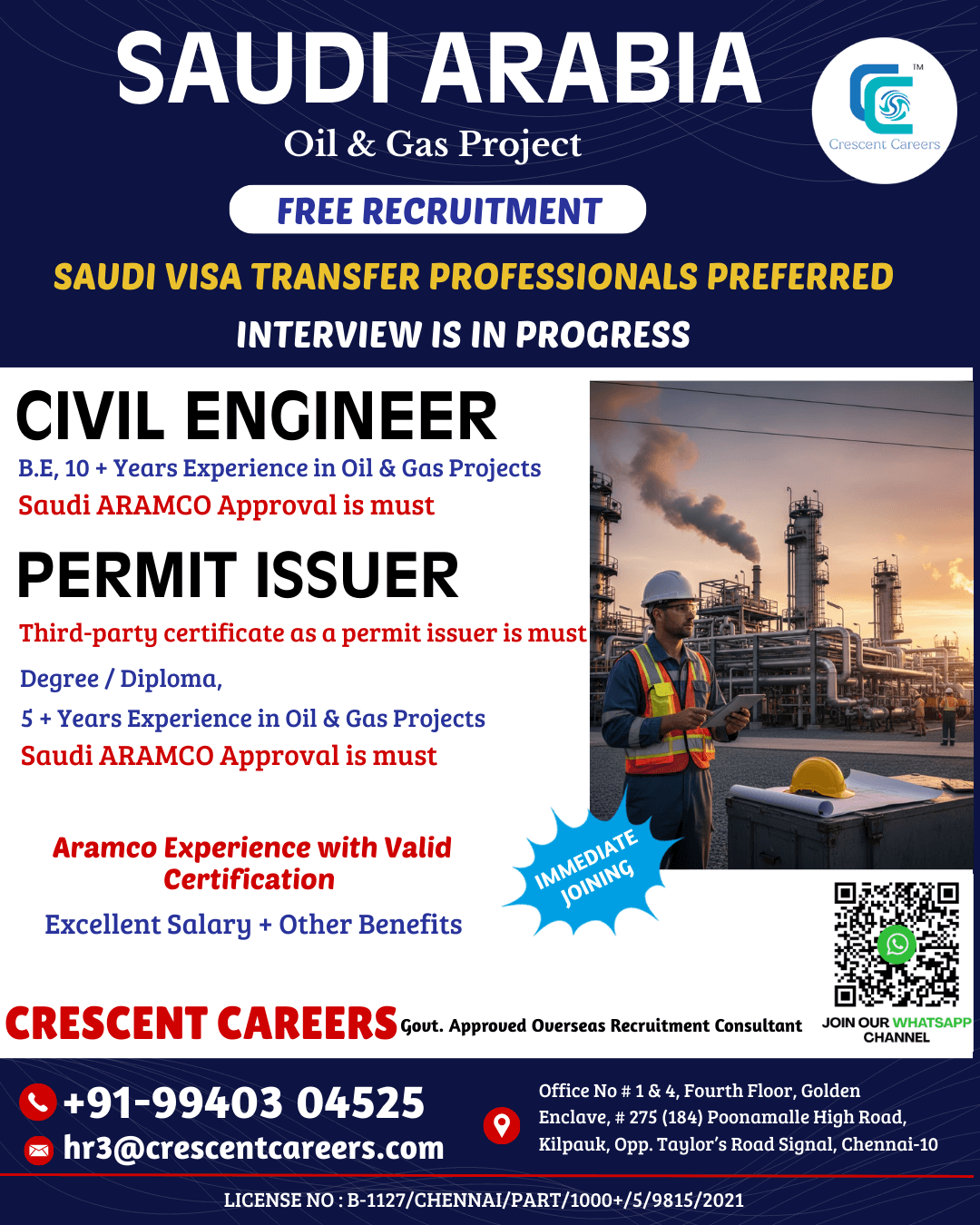 CIVIL ENGINEER / PERMIT ISSUER CIVIL ENGINEER / PERMIT ISSUER