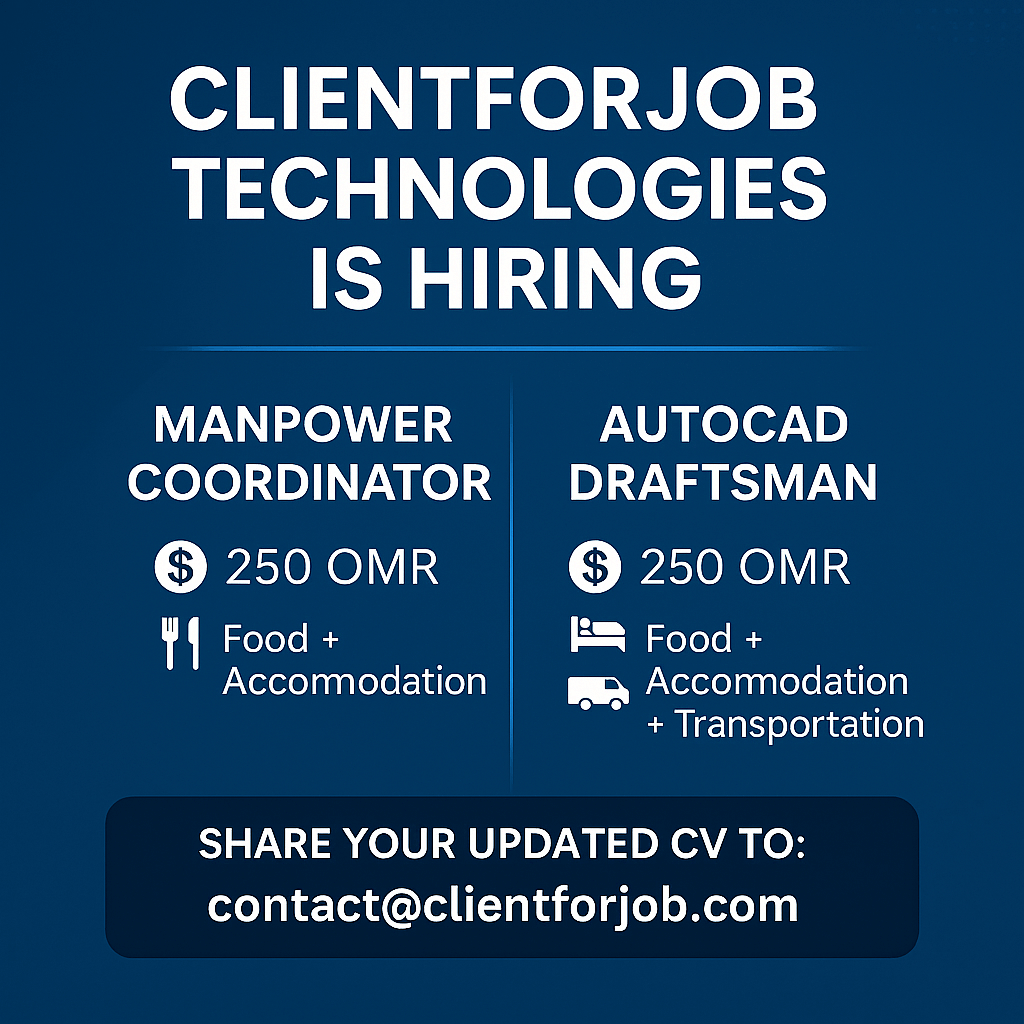 Draftsman and manpower co ordinator Draftsman and manpower co ordinator