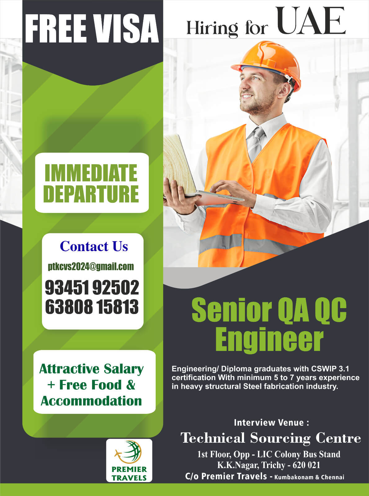 Sr.QA / QC Inspector , Engineer Sr.QA / QC Inspector , Engineer