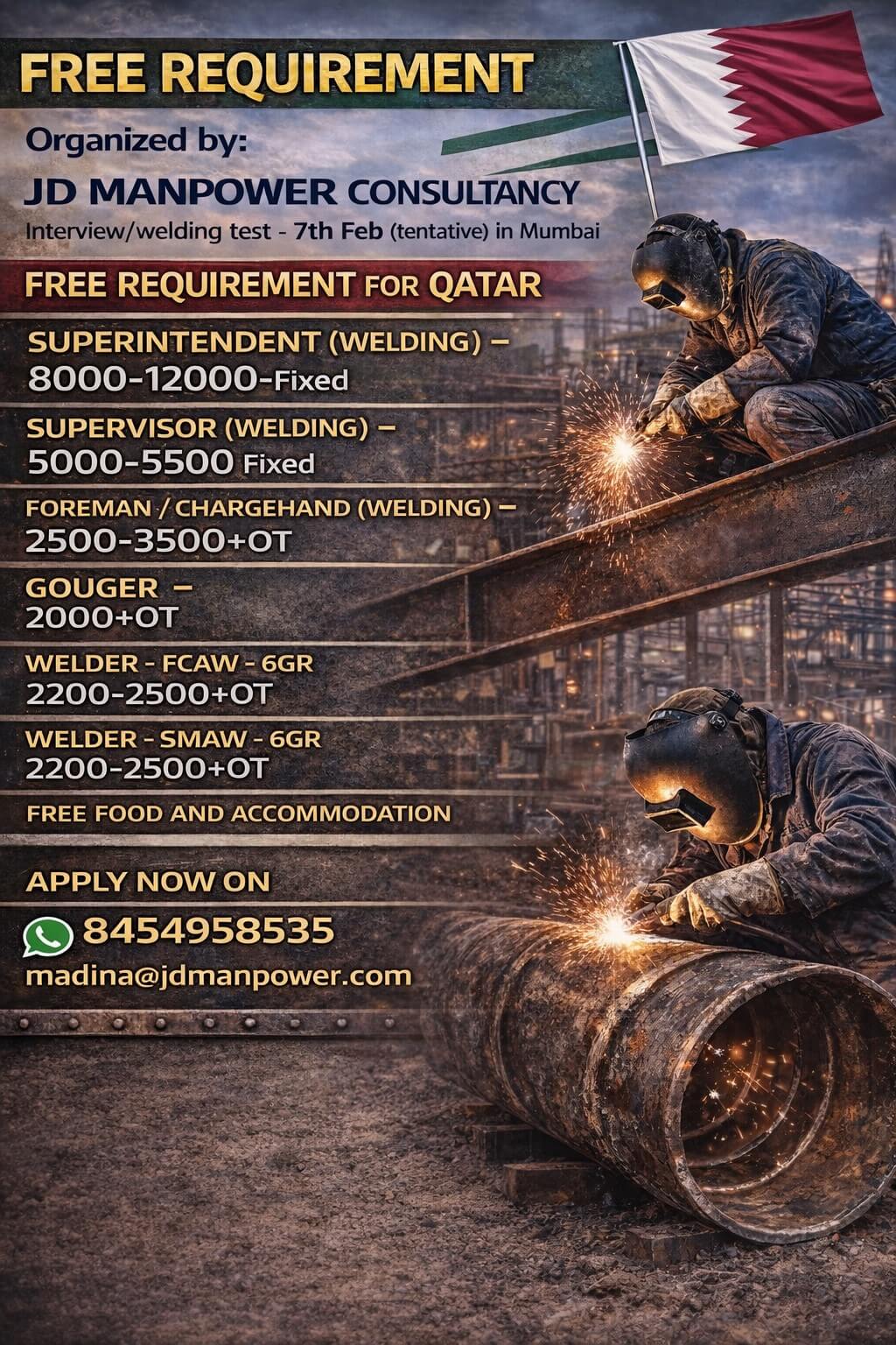 FREE REQUIREMENT FOR QATAR LONG TERM FREE REQUIREMENT FOR QATAR LONG TERM