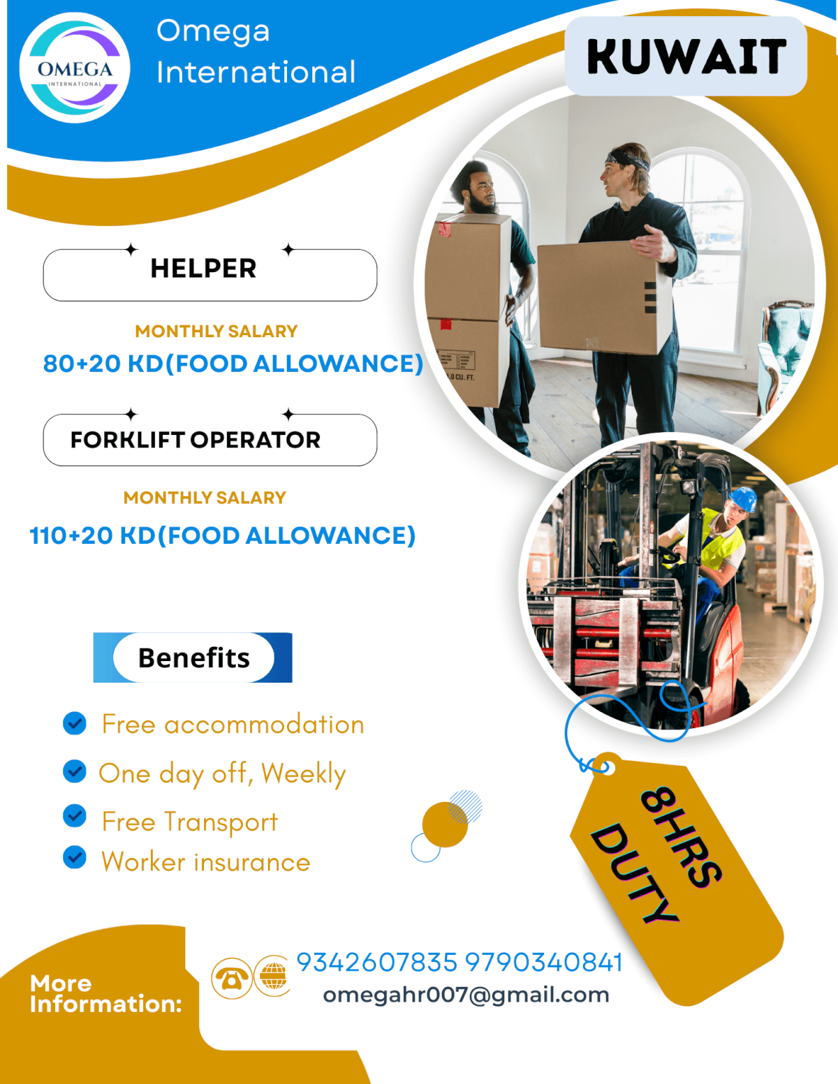 URGENTLY HIRING FOR KUWAIT URGENTLY HIRING FOR KUWAIT