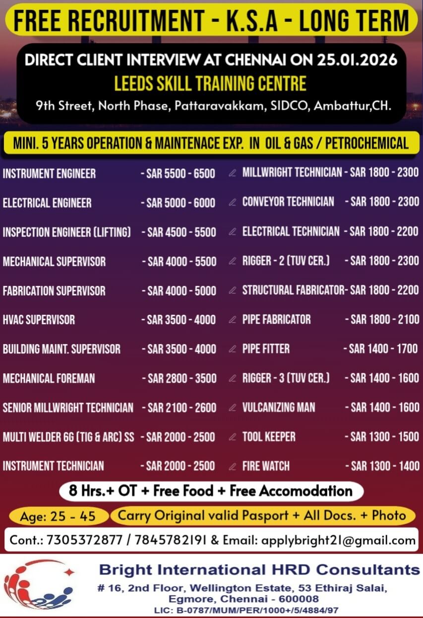FREE REQUIREMENT FOR SAUD ARABIA (LONG TERM) FREE REQUIREMENT FOR SAUD ARABIA (LONG TERM)