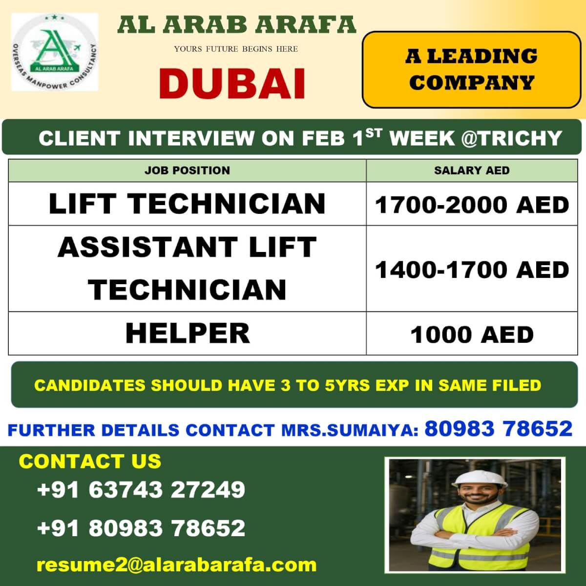 DIRECT CLIENT INTERVIEW ON 1ST WEEK OF FEB @TRICHY DIRECT CLIENT INTERVIEW ON 1ST WEEK OF FEB @TRICHY