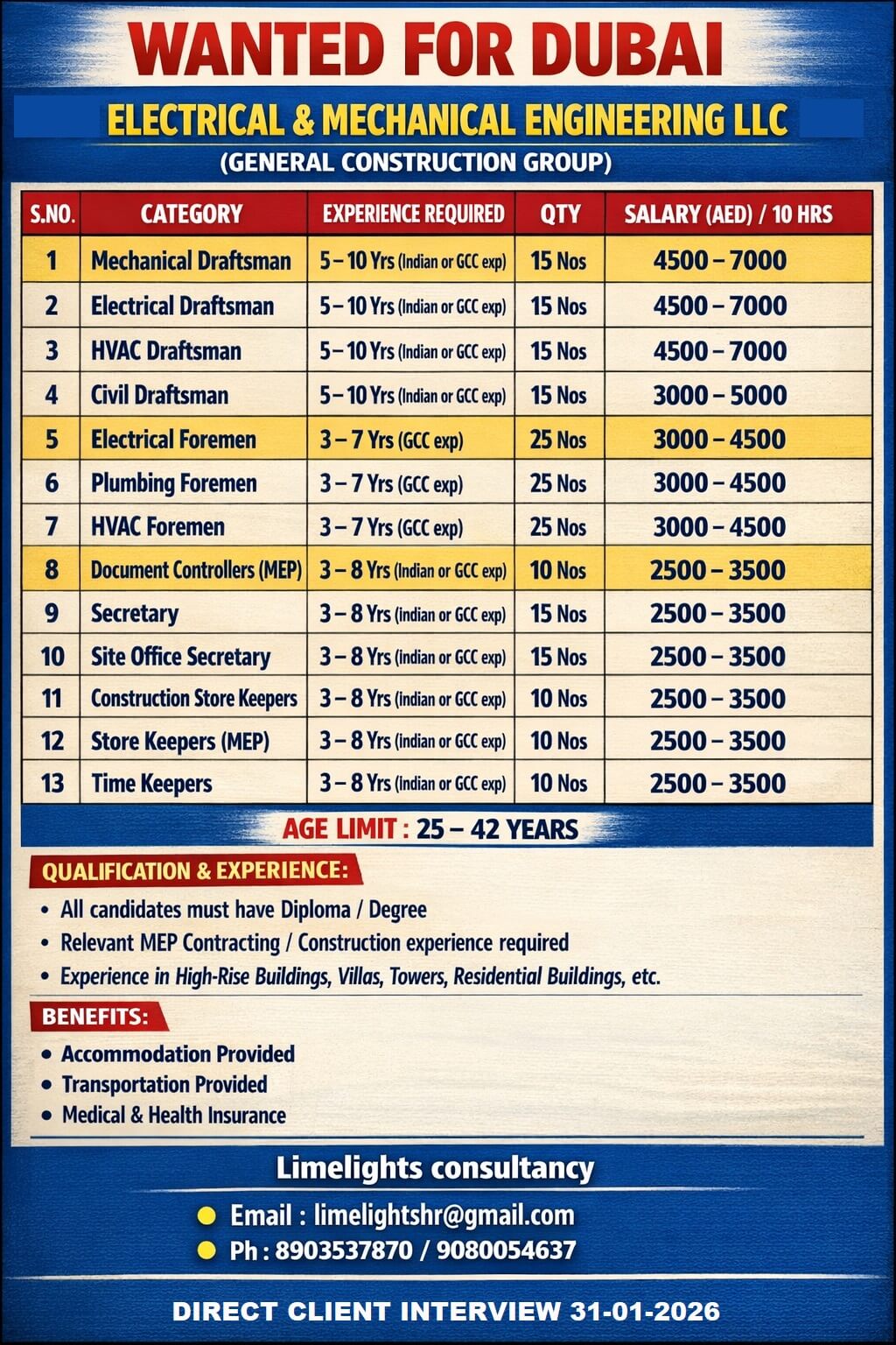 Wanted for Dubai Wanted for Dubai