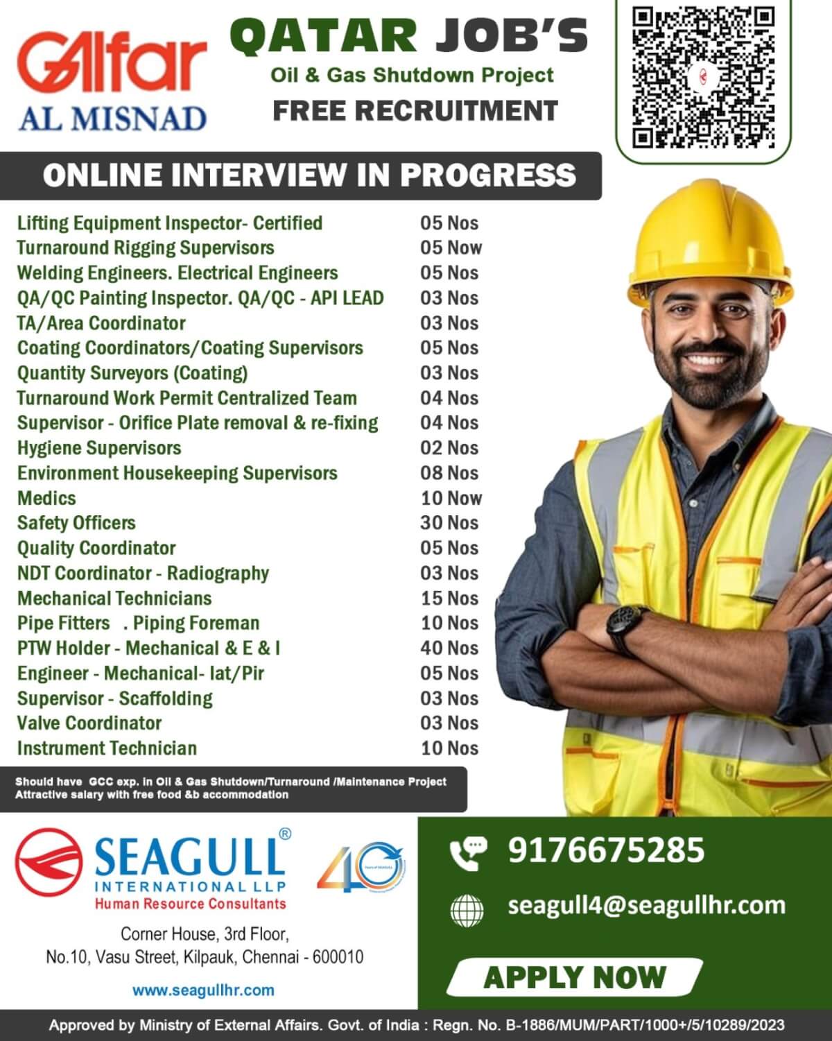 FREE & VERY URGENT REQUIREMENTS FOR OIL & GAS SHUTDOW PROJECT AT QATAR FREE & VERY URGENT REQUIREMENTS FOR OIL & GAS SHUTDOW PROJECT AT QATAR