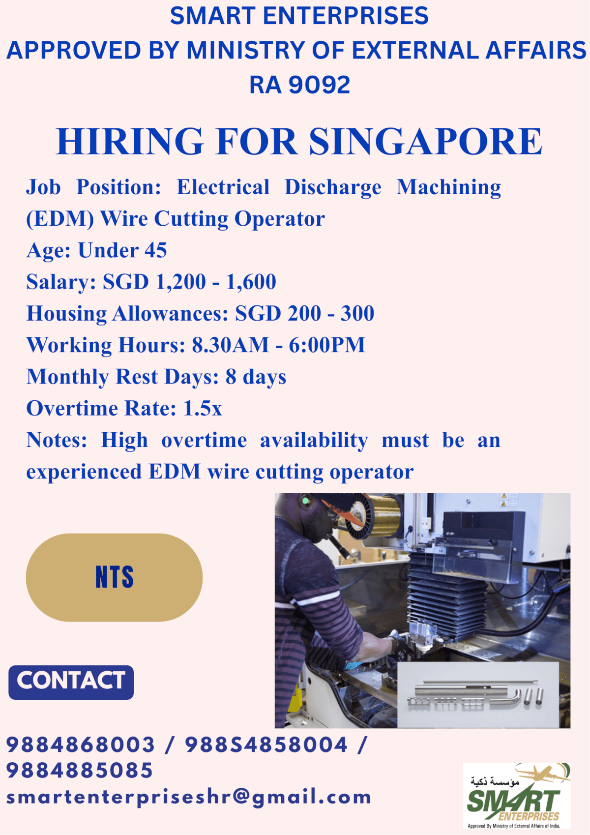 URGENT REQUIREMENT FOR SINGAPORE URGENT REQUIREMENT FOR SINGAPORE